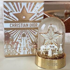 NEW! Dior Circus Of Dreams 2025 Snow Globe Holiday Platinum Gift